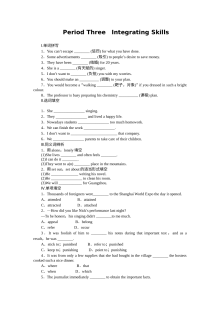 2015-2016学年外研版高中英语选修六Module 2同步作业题及答案解析（共6套）