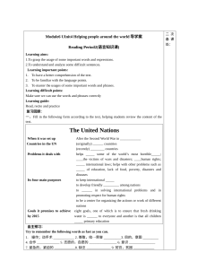 人教版高中英语选修6 Unit 4 Reading 2 同步练习（含答案）