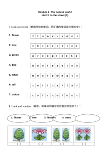 上海版牛津英语二年级上册Module 4 Unit 3练习题及答案