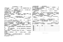 人教版初一历史第二单元（第5-10课）单元复习测试卷