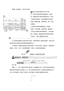 人教版高三物理高考一轮复习第四章曲线运动万有引力与航天练习题及答案